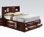 Acme Ireland Queen Storage Bed in Brown 21600Q - Furniture Land (Milwaukee, WI)