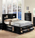 Acme Ireland Queen Storage Bed in Black 21610Q - Furniture Land (Milwaukee, WI)