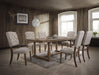 Bernard Weathered Oak Dining Table - Furniture Land (Milwaukee, WI)