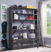 Cargo Gunmetal Bookshelf & Ladder - Furniture Land (Milwaukee, WI)