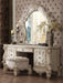 Versailles Bone White Vanity Desk - Furniture Land (Milwaukee, WI)