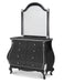 Aico Hollywood Swank Bombe Chest Mirror - Furniture Land (Milwaukee, WI)