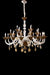 Aico Lighting Rundale 28 Light Chandelier in Clear and Chrome - Furniture Land (Milwaukee, WI)