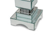 AICO Montreal 2-Tier Mirrored Candle Holder w/Crystal Accents (2/pack) - Furniture Land (Milwaukee, WI)