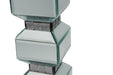 AICO Montreal 3-Tier Mirrored Candle Holder w/Crystal Accents (2/pack) - Furniture Land (Milwaukee, WI)