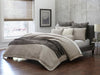 AICO Paragon 9-pc Queen Comforter Set in Taupe - Furniture Land (Milwaukee, WI)