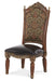 AICO Villa Valencia Side Chair in Classic Chestnut (Set of 2) - Furniture Land (Milwaukee, WI)
