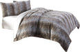 Kasbah 3-pc King Duvet Set in Brown - Furniture Land (Milwaukee, WI)