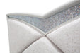Melrose Plaza Queen Upholstered Bed in Dove 9019000QN-118 - Furniture Land (Milwaukee, WI)