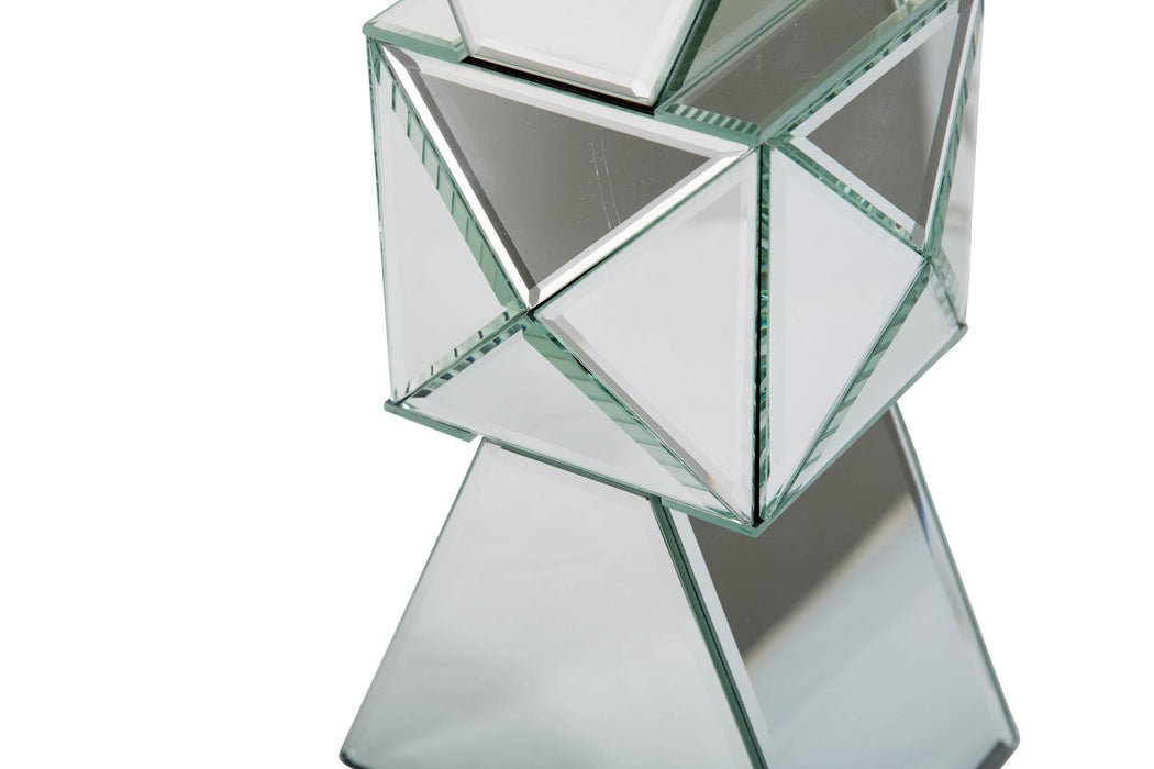 Montreal Mirrored Table Lamp, (2/pack) - Furniture Land (Milwaukee, WI)