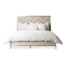Silverlake Village King Panel Bed in Washed Oak - Furniture Land (Milwaukee, WI)