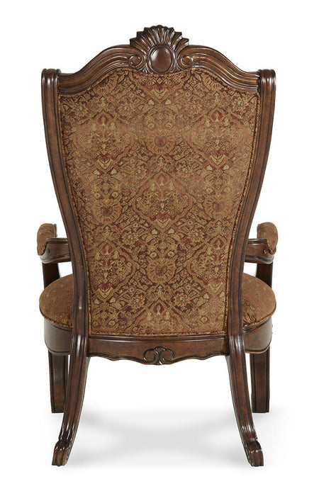 Windsor Court Arm Chair in Vintage Fruitwood (Set of 2) - Furniture Land (Milwaukee, WI)