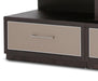 21 Cosmopolitan Left Entertainment Base in Umber/Taupe - Furniture Land (Milwaukee, WI)