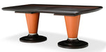 21 Cosmopolitan Rectangular Dining Table Top in Orange/Umber - Furniture Land (Milwaukee, WI)