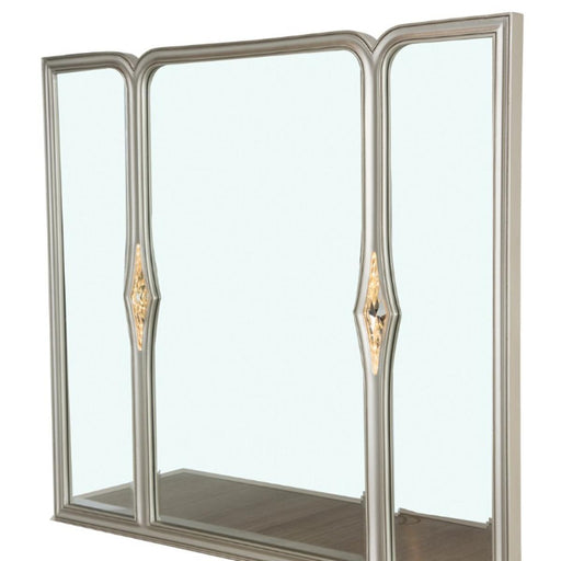 Camden Court Vanity Mirror in Pearl - Furniture Land (Milwaukee, WI)