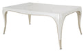 Furniture London Place Dining Table in Creamy Pearl - Furniture Land (Milwaukee, WI)