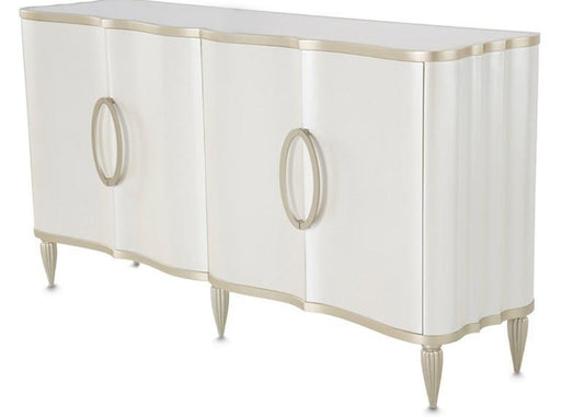Furniture London Place Sideboard in Creamy Pearl - Furniture Land (Milwaukee, WI)