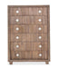 Hudson Ferry 6 Drawer Chest in Driftwood - Furniture Land (Milwaukee, WI)