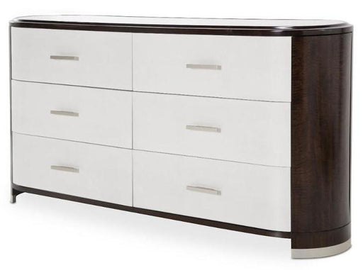 Paris Chic 6 Drawer Dresser in Espresso - Furniture Land (Milwaukee, WI)