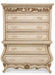 Platine de Royale 6 Drawer Chest in Champagne 09070-201 - Furniture Land (Milwaukee, WI)