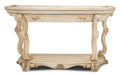 Platine de Royale Console Table in Champagne - Furniture Land (Milwaukee, WI)