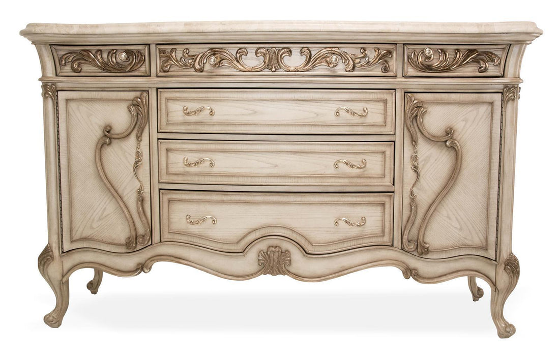 Platine de Royale Sideboard in Champagne - Furniture Land (Milwaukee, WI)
