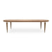 Villa Cherie 4 Leg Oval Dining Table in Caramel - Furniture Land (Milwaukee, WI)