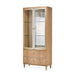 Villa Cherie Display Cabinet in Caramel - Furniture Land (Milwaukee, WI)