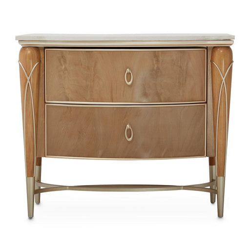 Villa Cherie Nightstand in Caramel - Furniture Land (Milwaukee, WI)