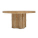 Villa Cherie Round Dining Table in Caramel - Furniture Land (Milwaukee, WI)