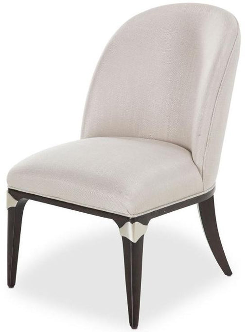 Paris Chic Vanity Desk Chair in Espresso - Furniture Land (Milwaukee, WI)