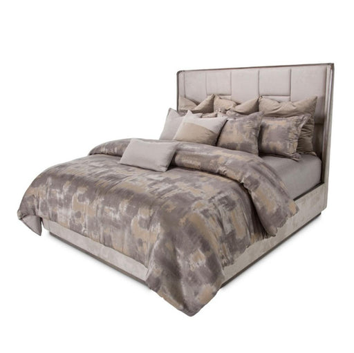 Roxbury Park King Multi-Panel Bed in Slate - Furniture Land (Milwaukee, WI)