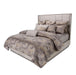 Roxbury Park King Multi-Panel Bed in Slate - Furniture Land (Milwaukee, WI)