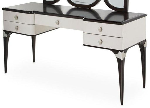 Paris Chic Vanity/Desk in Espresso - Furniture Land (Milwaukee, WI)