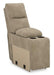 Next-Gen DuraPella Power Reclining Sectional Loveseat with Console - Furniture Land (Milwaukee, WI)