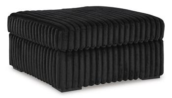 Midnight-Madness Oversized Accent Ottoman - Furniture Land (Milwaukee, WI)