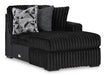 Midnight-Madness Sectional Sofa with Chaise - Furniture Land (Milwaukee, WI)