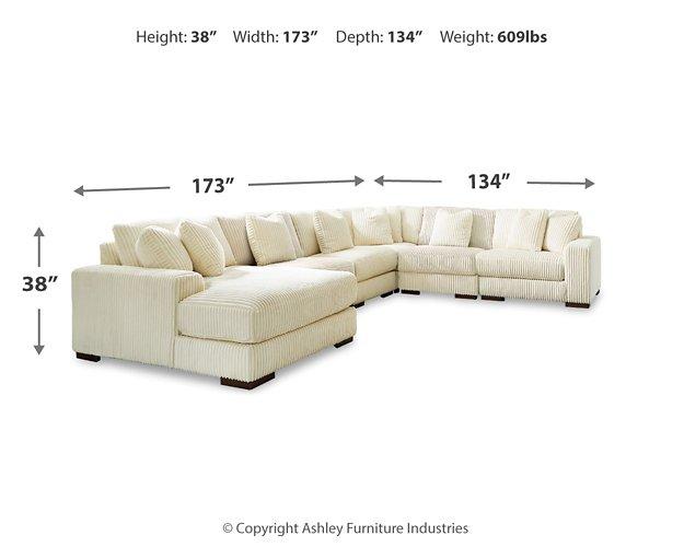 Lindyn Sectional with Chaise - Furniture Land (Milwaukee, WI)