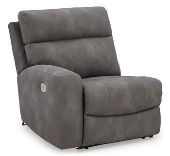 Next-Gen DuraPella Power Reclining Sectional Loveseat - Furniture Land (Milwaukee, WI)