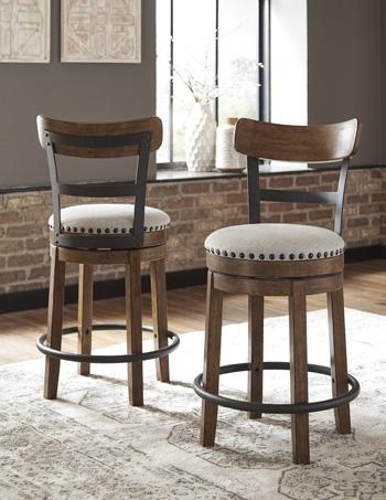 Valebeck Counter Height Bar Stool - Furniture Land (Milwaukee, WI)