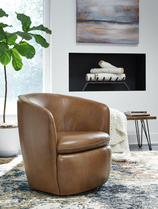 Kierreys Swivel Accent Chair - Furniture Land (Milwaukee, WI)
