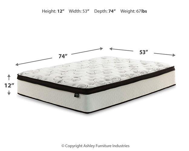 Chime 12 Inch Hybrid Mattress in a Box - Furniture Land (Milwaukee, WI)