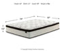 Chime 12 Inch Hybrid Mattress in a Box - Furniture Land (Milwaukee, WI)