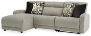 Colleyville Power Reclining Sectional with Chaise - Furniture Land (Milwaukee, WI)