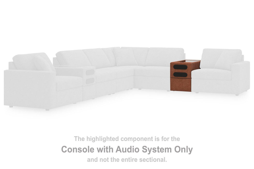 Modmax Balanced Sectional with Audio and Storage Consoles - Furniture Land (Milwaukee, WI)