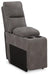 Next-Gen DuraPella Power Reclining Sectional Loveseat with Console - Furniture Land (Milwaukee, WI)