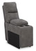 Next-Gen DuraPella Power Reclining Sectional Loveseat with Console - Furniture Land (Milwaukee, WI)