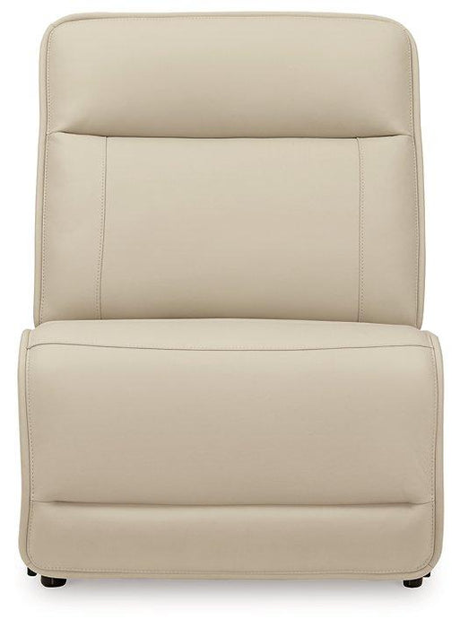 Double Deal Reclining Sectional with Console - Furniture Land (Milwaukee, WI)
