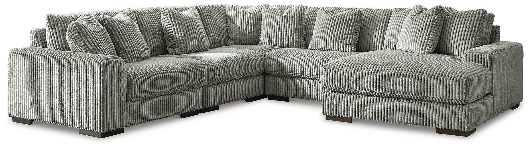Lindyn Sectional with Chaise - Furniture Land (Milwaukee, WI)