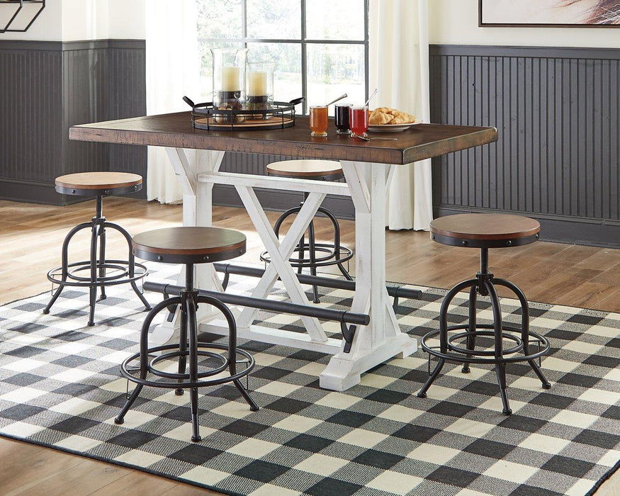 Valebeck Counter Height Dining Table - Furniture Land (Milwaukee, WI)